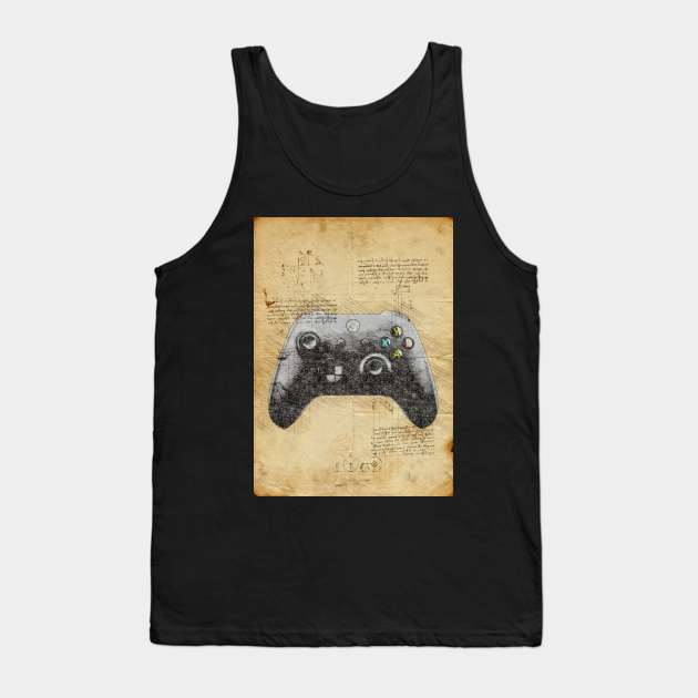 Gaming Controller Tank Top by Durro